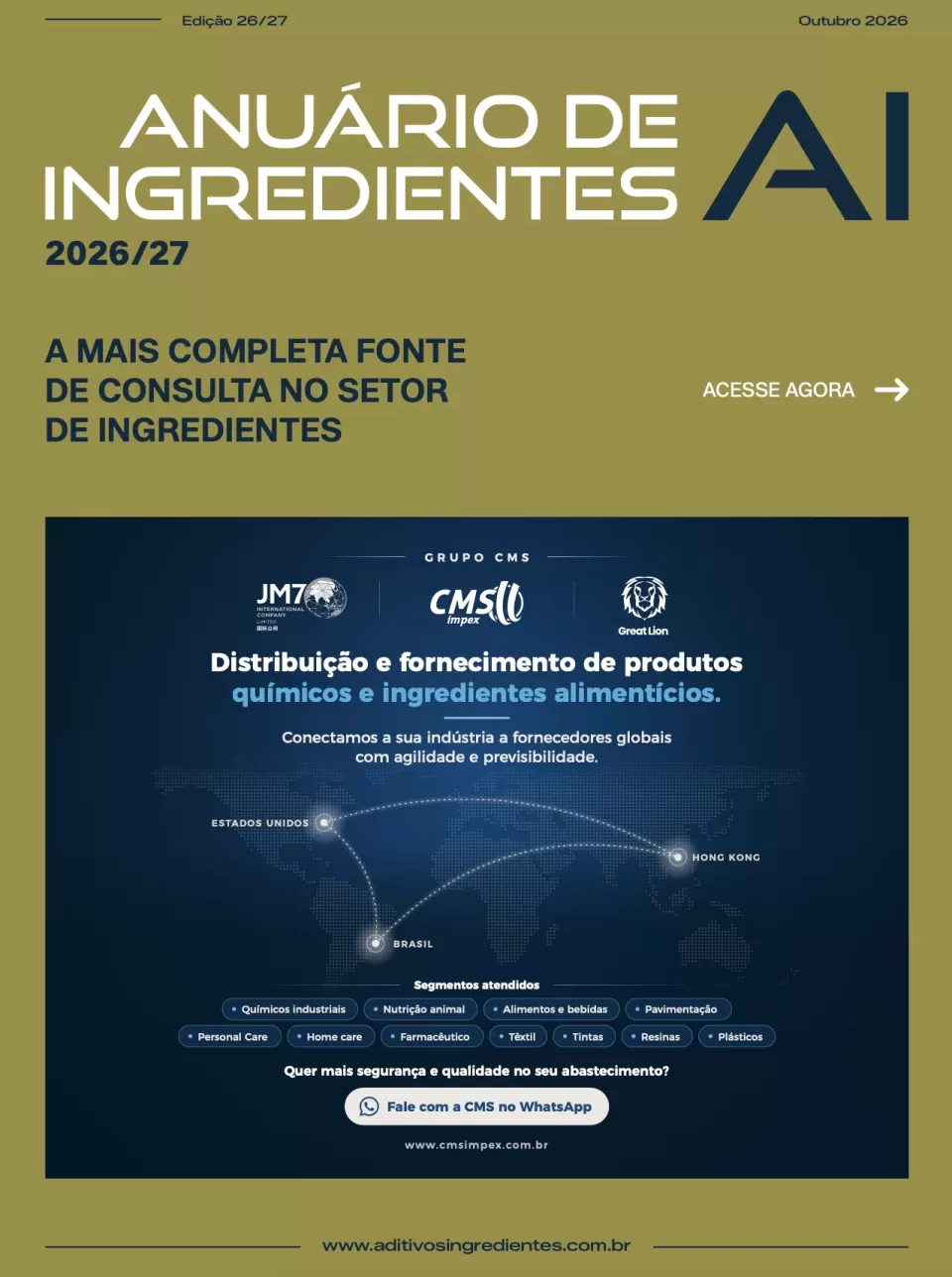 Anuário de Ingredientes