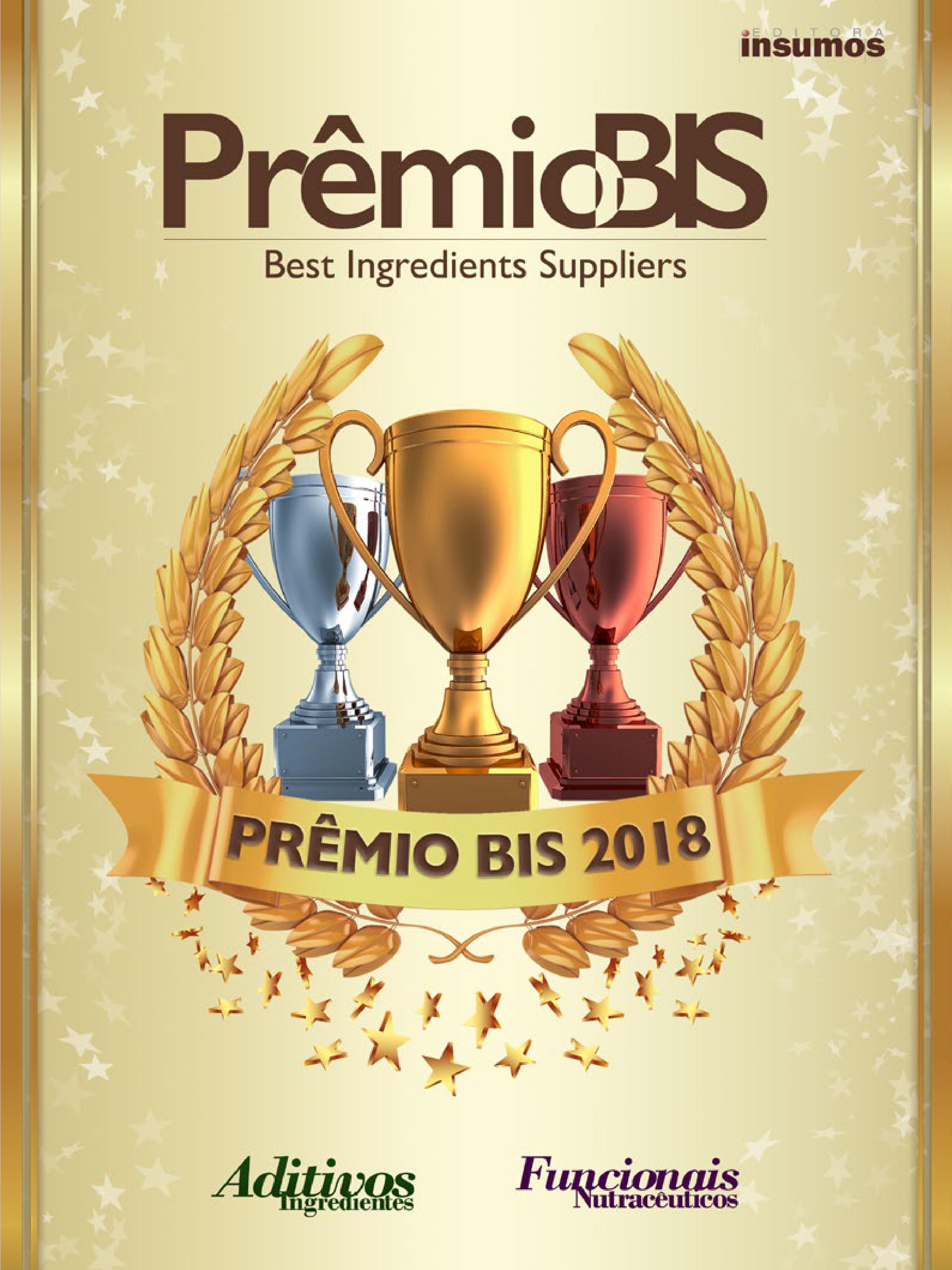 Capa — PRÊMIO BIS 2018