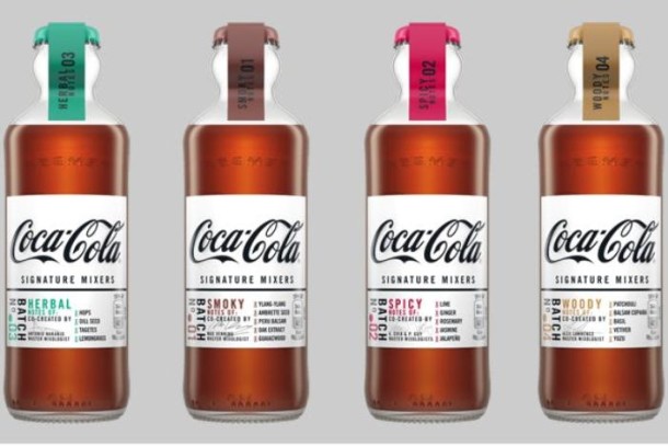 Coca-Cola entra no mercado de álcool com misturadores