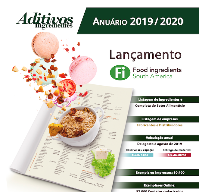 Aditivos e Ingredientes lançará Guia do Comprador 2019/20 na FiSA