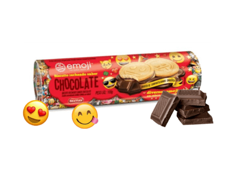 Biscoitos Bela Vista investe em parceria com a marca Emoji