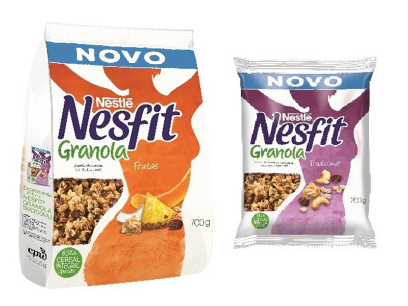 O NESFIT® apresenta linha de Granolas com dois sabores