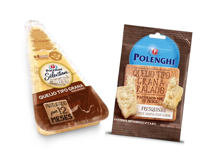 Polenghi lança queijos tipo grana