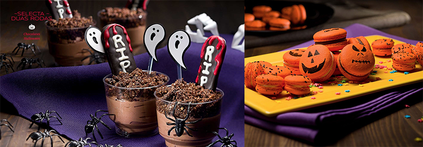 Selecta chocolates apresenta duas receitas de halloween
