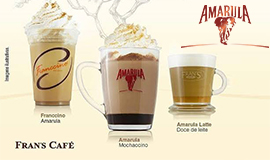 Fran's Café e Amarula Fecham Parceria