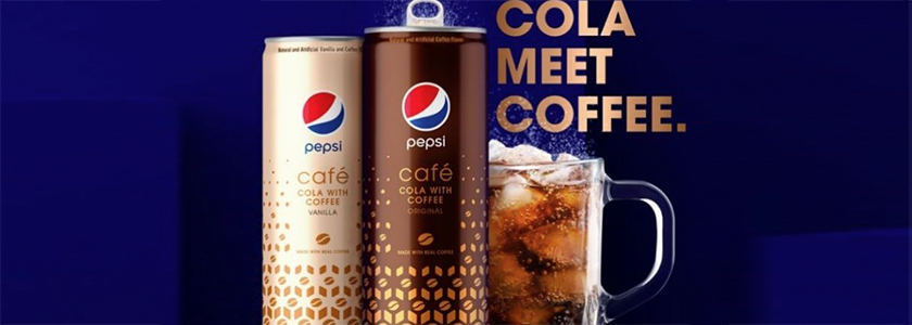 Café-cola, nova bebida da Pepsi, terá dobro de cafeína