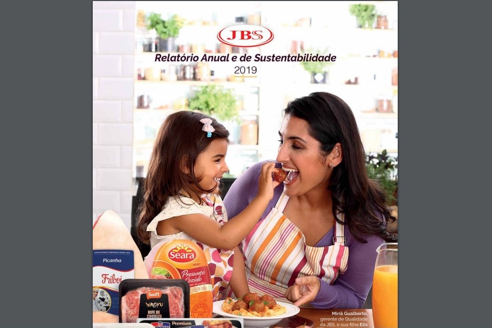 JBS divulga seu relatório anual e de sustentabilidade de 2019