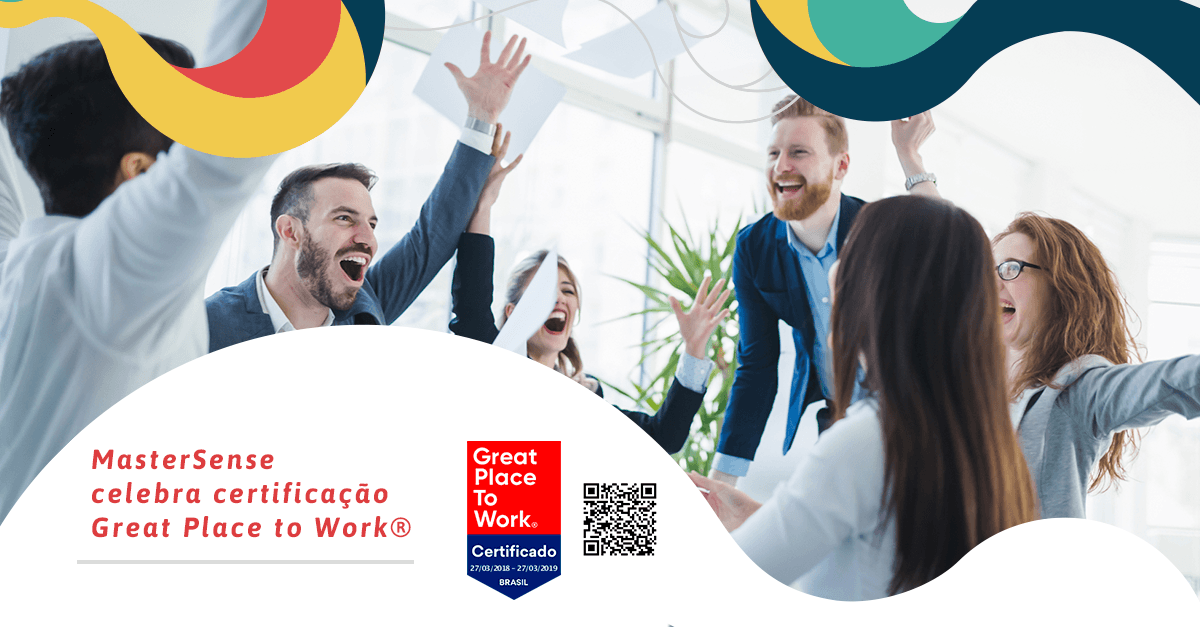 Mastersense celebra certificação great place to work®