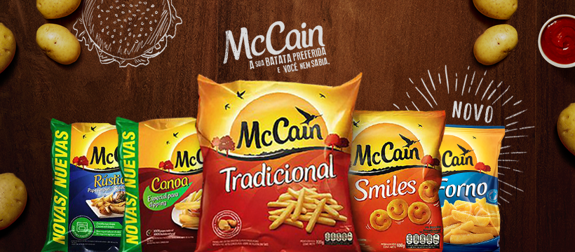McCain Se Alia a Bares e Restaurantes na Crise