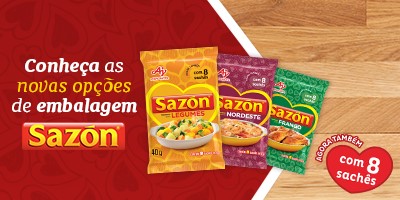 Tempero SAZÓN® lança opção de embalagem para atender diferentes lares