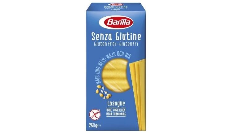 Barilla amplia portfólio de massas sem glúten
