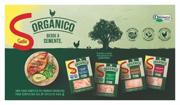 Sadia lança linha de frango orgânico