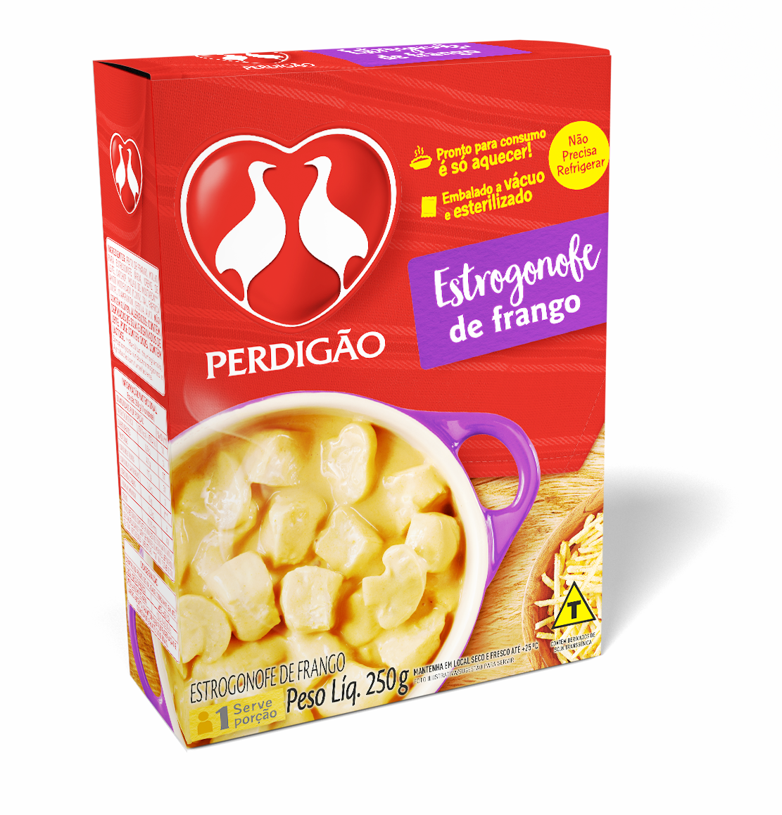 Perdigão inova no mercado com pratos prontos sem necessidade de refrigeração