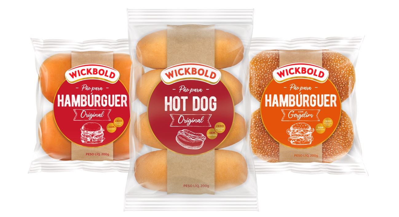 Wickbold renova embalagens da linha Lanche