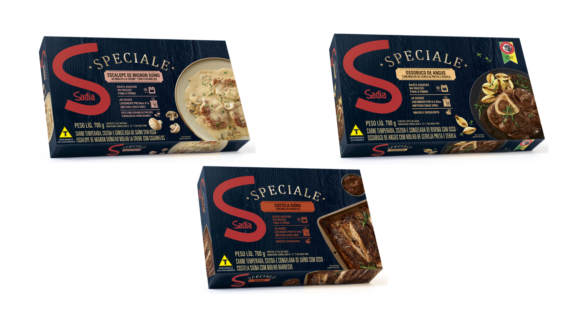 Sadia Speciale estreia no segmento de pratos prontos premium