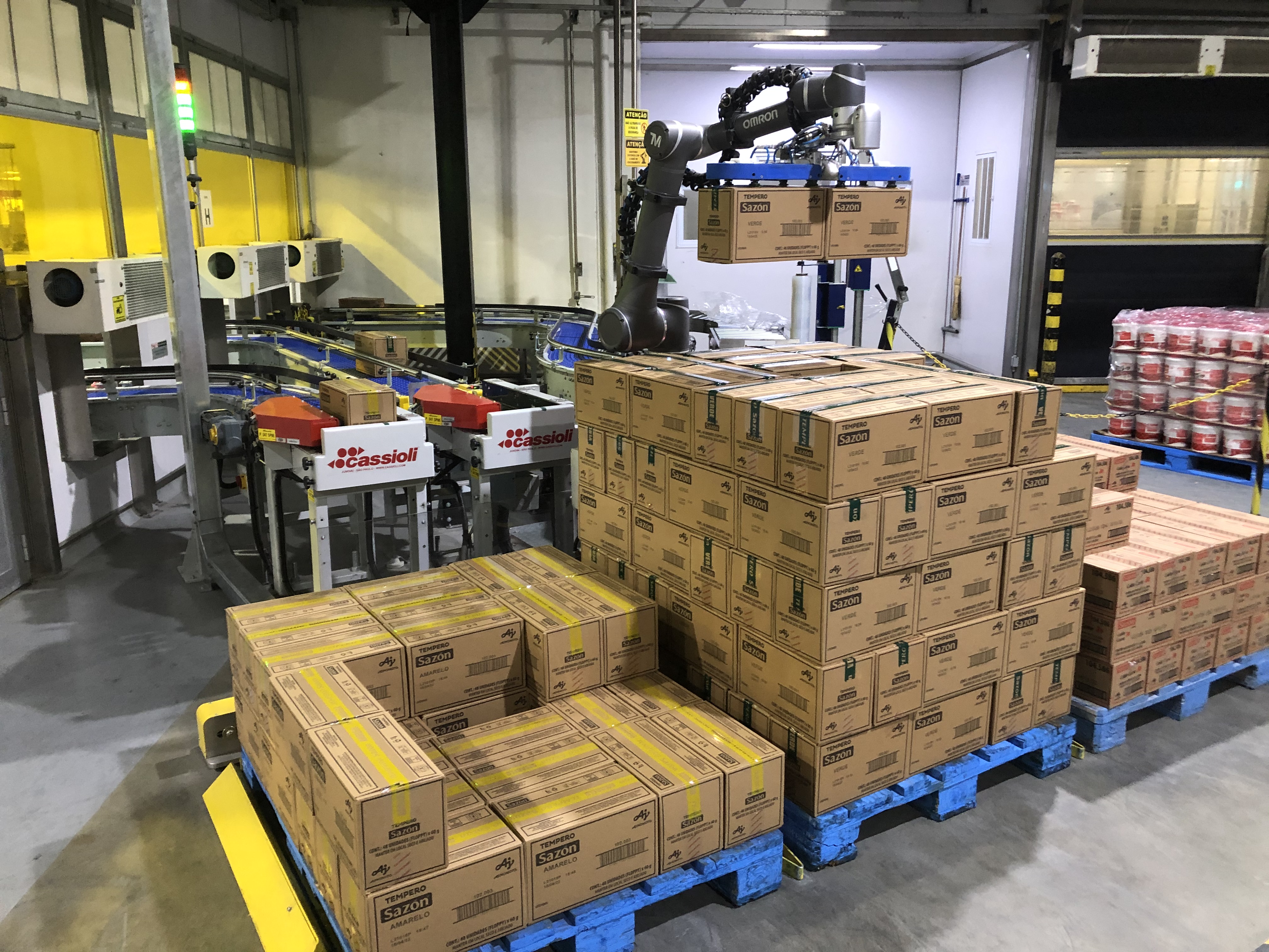 Ajinomoto do Brasil investe em robôs colaborativos e eleva produtividade