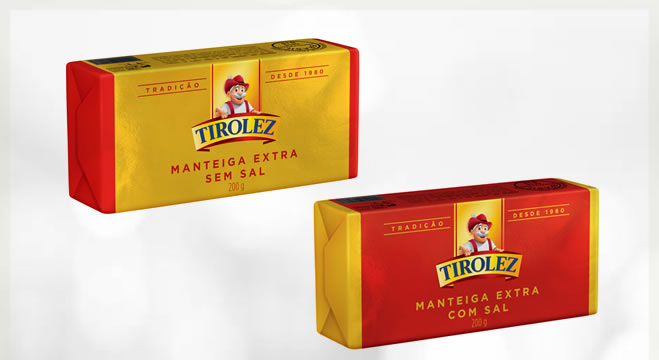 Tirolez amplia portfólio com o lançamento de Manteiga Extra em formato Tablete