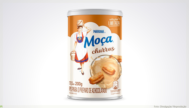 Nestlé lança achocolatado em pó Moça sabor churros
