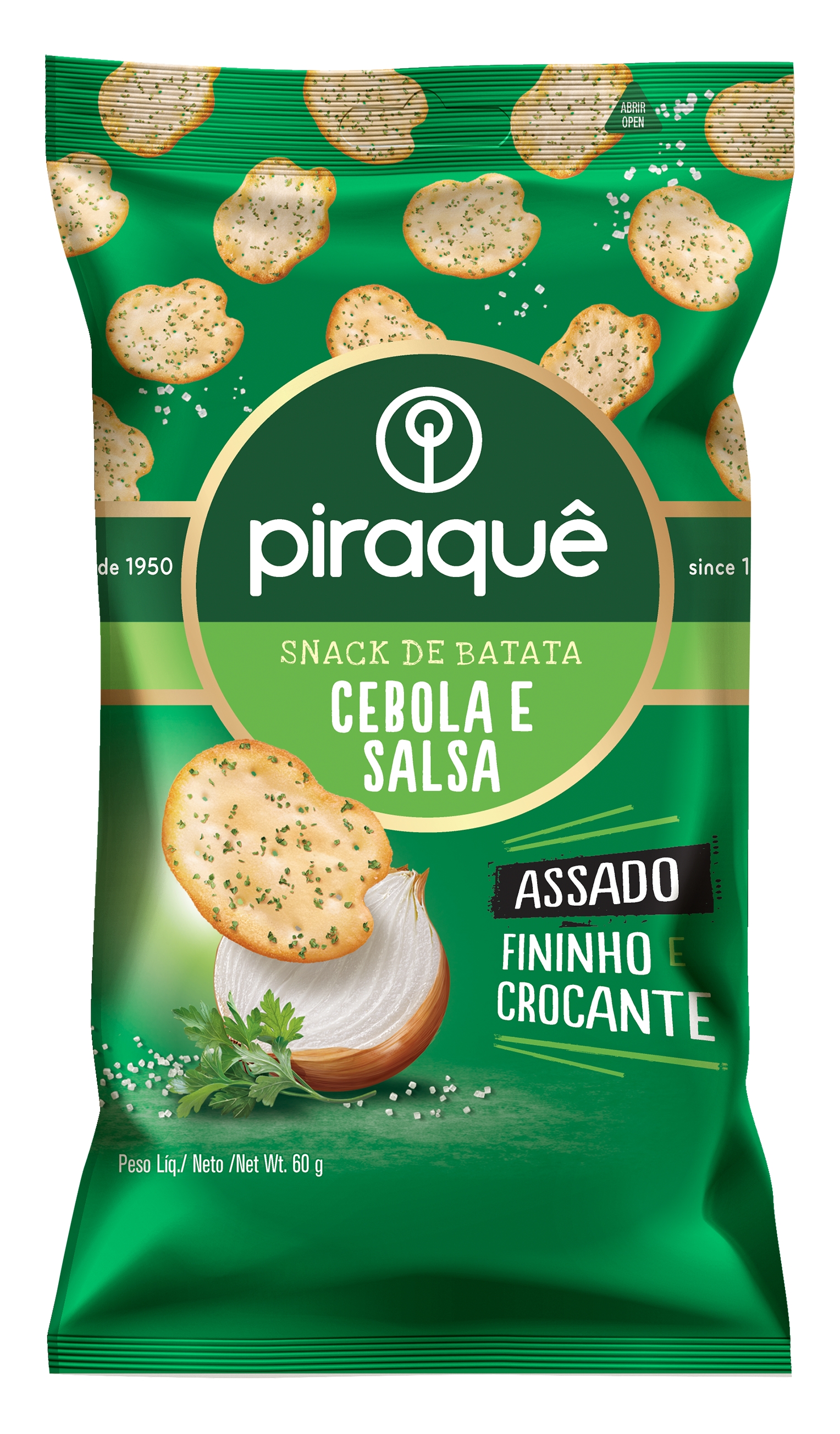 Piraquê apresenta os seus snacks de batata