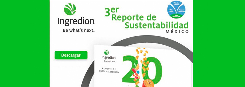 Ingredion México apresenta relatório de sustentabilidade de 2020