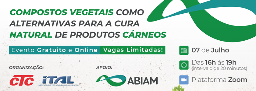 ABIAM participa de webinar internacional sobre compostos vegetais como alternativas para a cura natural de produtos cárneos