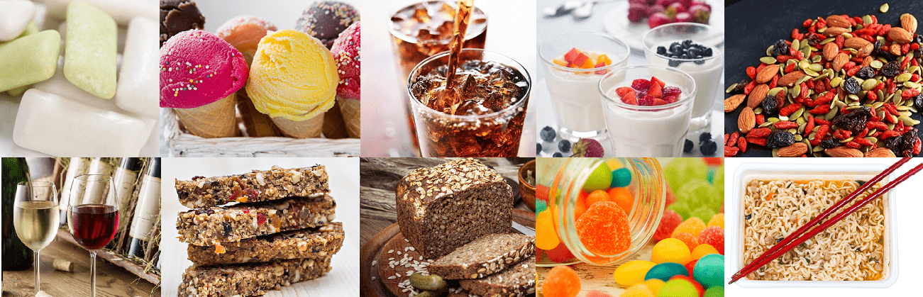 Opções e aplicações das gomas alimentícias