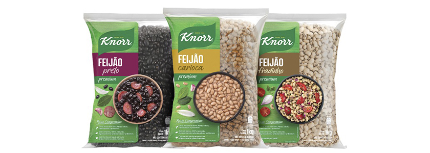 BR Brands lança linha de feijão premium da Knorr