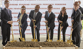 Ferrero inaugura primeira fábrica fora da Europa