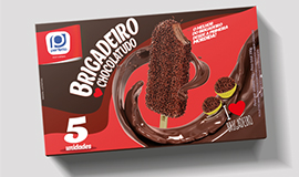 Perfetto relança picolé de brigadeiro Chocolatudo em embalagem multipack