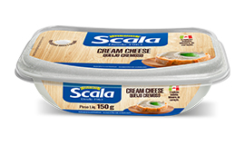 Scala apresenta ao mercado o seu cream cheese em versão pote