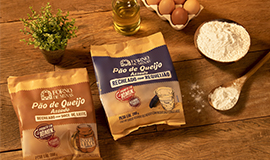 Forno de Minas lança pães de queijo recheados com doce de leite ou requeijão
