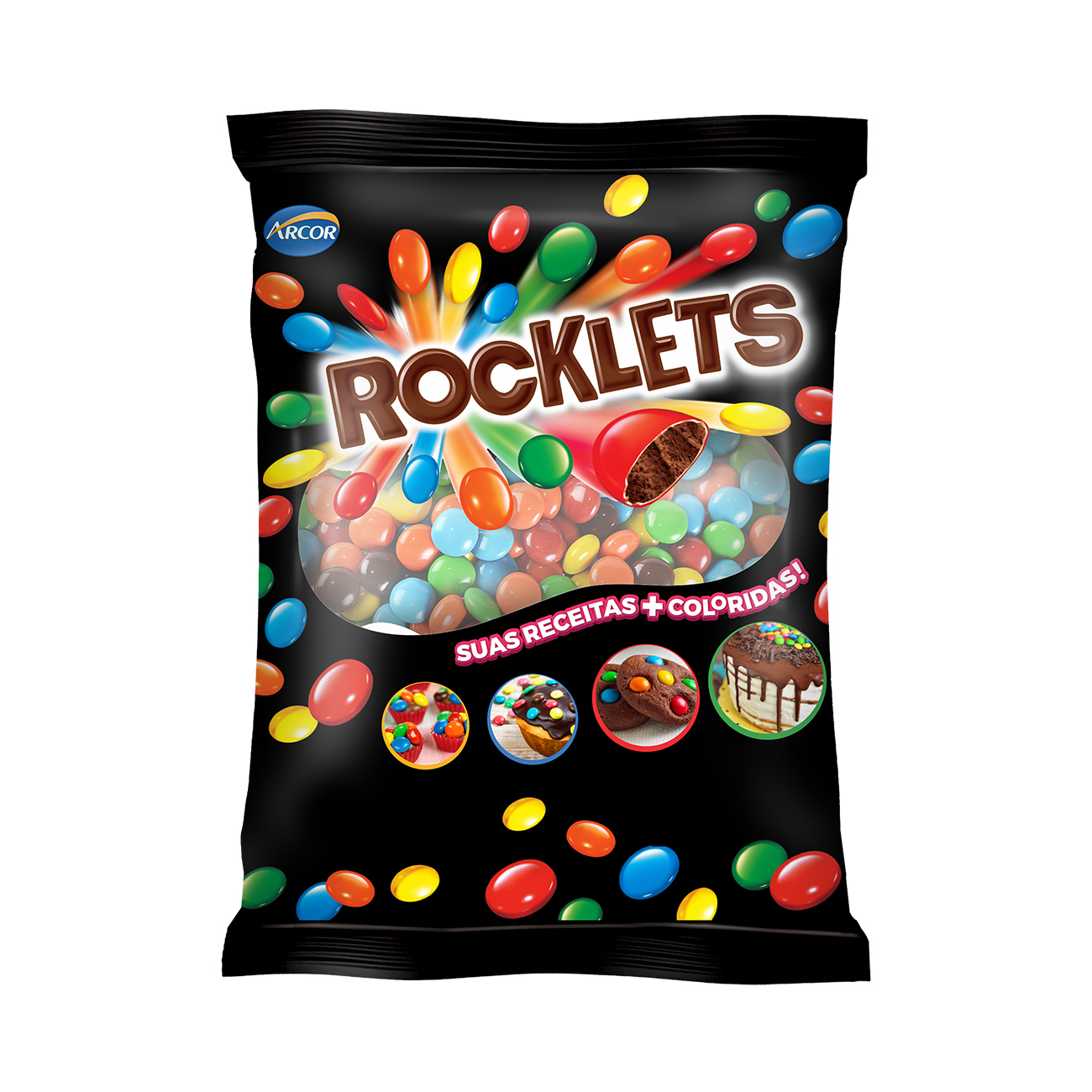 Arcor anuncia volta do Rocklets 1 kg para a linha profissional