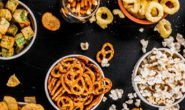 O potencial dos snacks