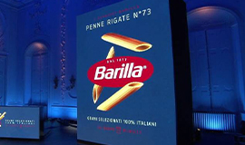 Barilla altera logotipo e embalagens
