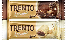 Peccin lança Trento Speciale, com pedações e creme de avelãs