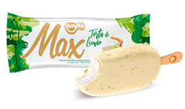 Jundiá oferece diversas opções de sorvetes à base de chocolate branco