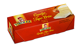 Tirolez lança queijo Brie em barra de 130g