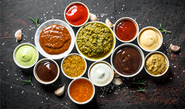 Tendências de sabores em temperos e molhos