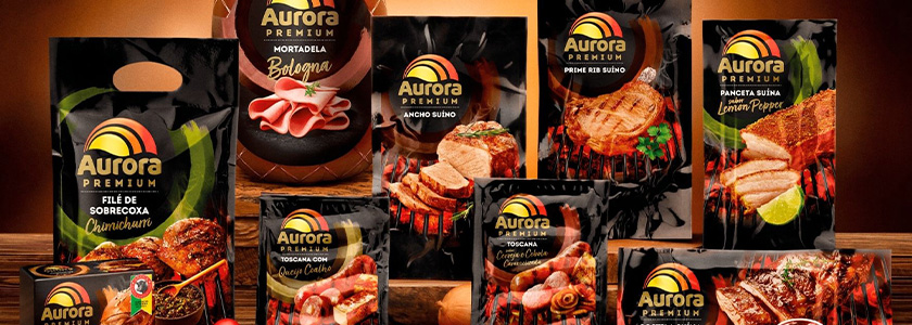 Aurora Alimentos lança marca voltada ao segmento de produtos de alto valor agregado