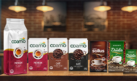 Cafés Coamo estão com novo layout