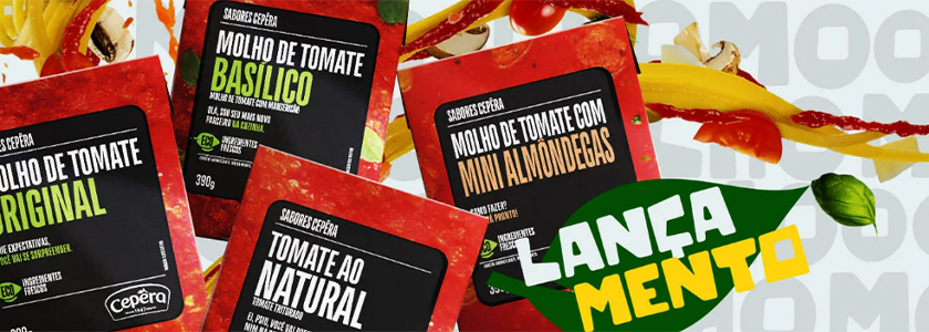 Cepêra apresenta nova linha de molhos com mais sabor e intensidade