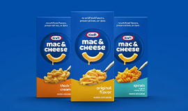 Kraft Macaroni and Cheese muda de nome, atualiza caixa azul e logotipo
