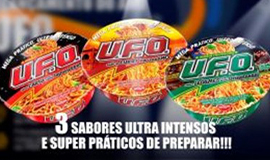 Nissin Foods anuncia o lançamento da família UFO