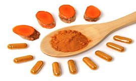 Criando suplementos de curcumina de destaque