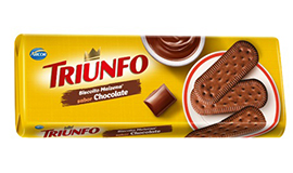 Triunfo amplia portfólio com biscoito maizena sabor chocolate