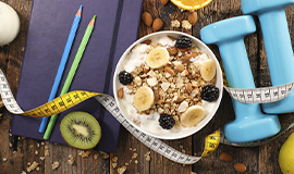 Os probióticos como parte de uma dieta balanceada diária