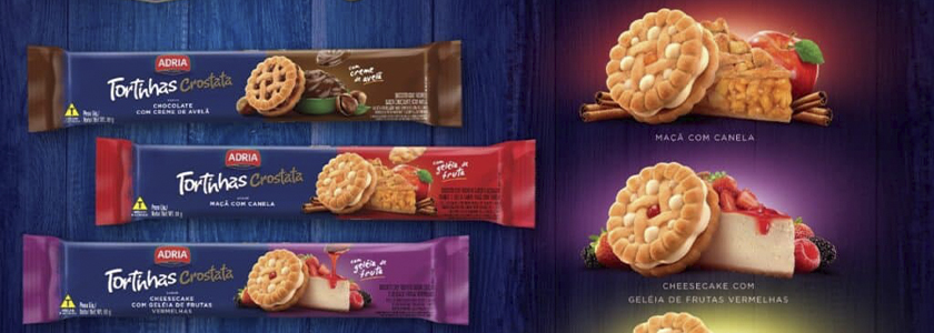 Adria apresenta Tortinhas Crostata
