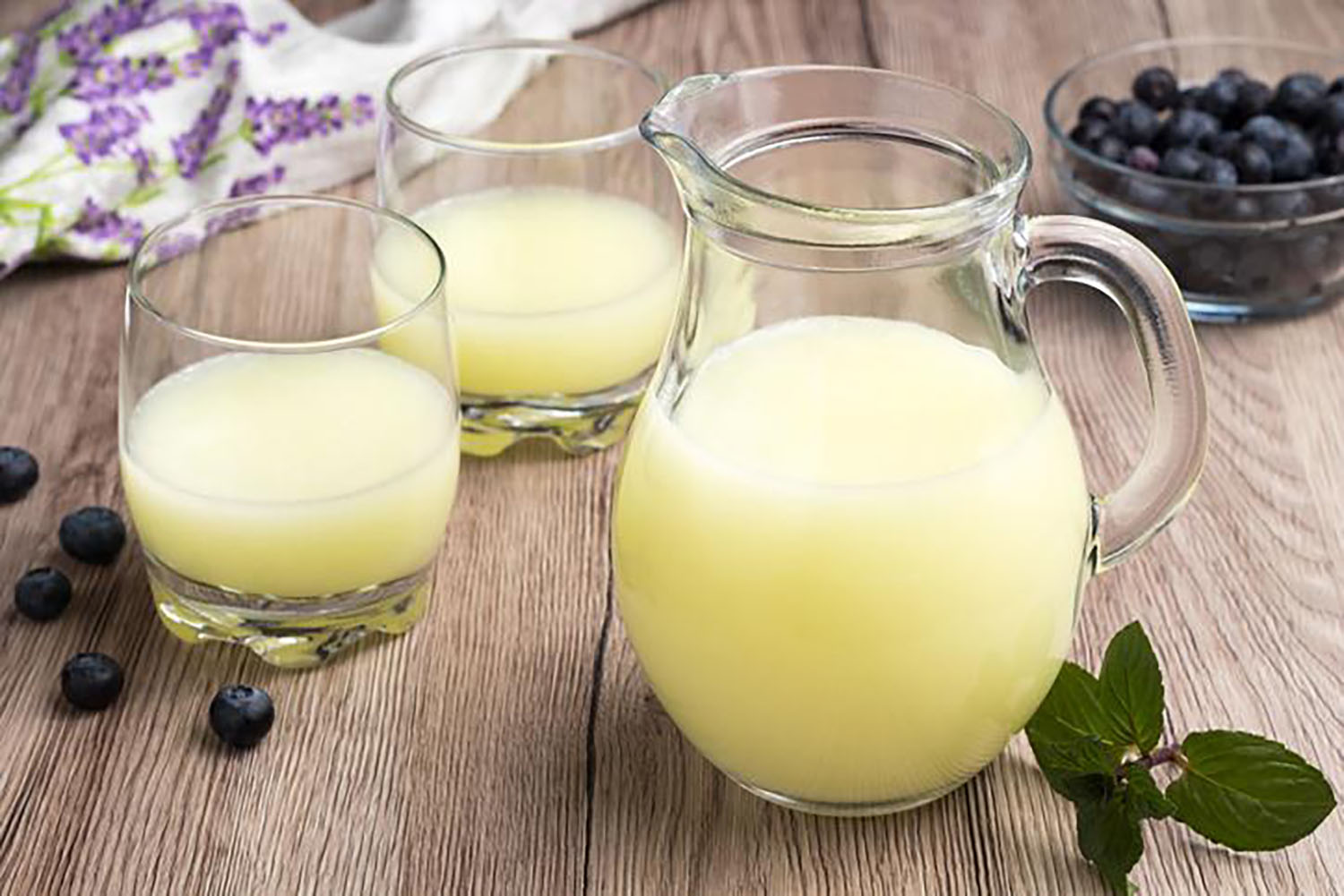 Bebidas à base de soro de leite e seus ingredientes