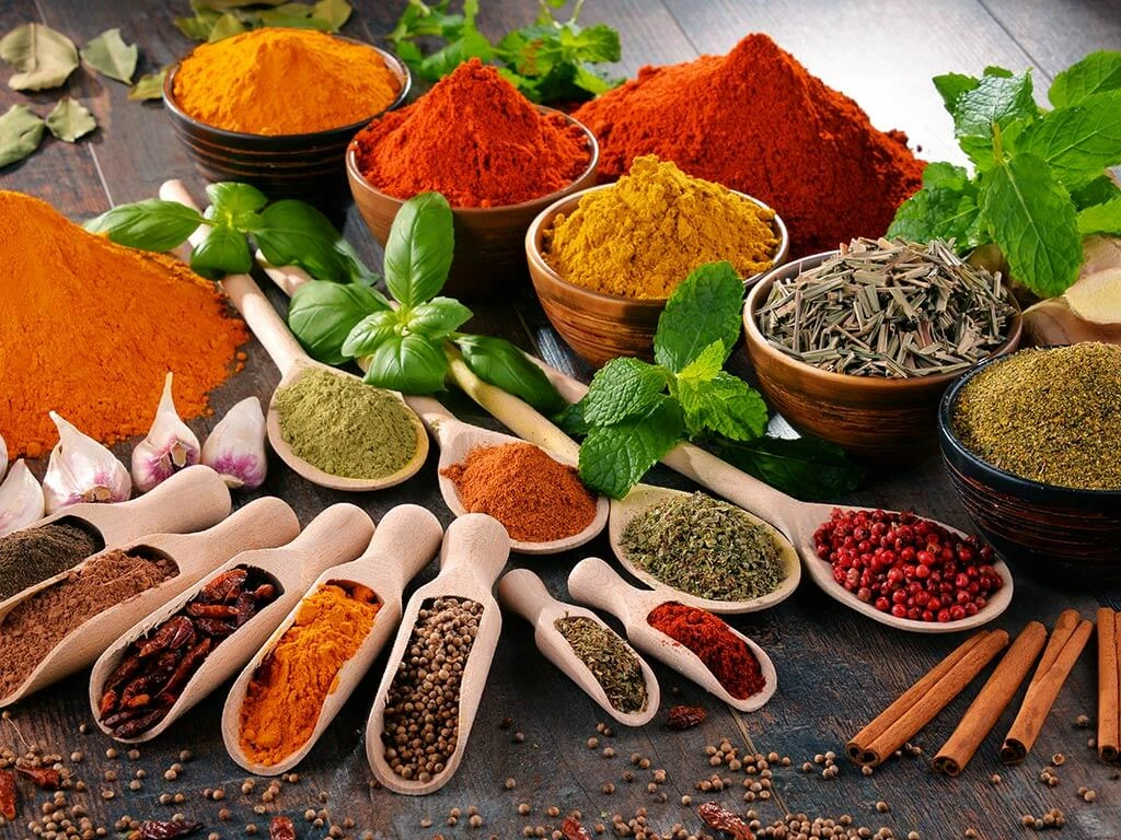 Especiarias - Ingredientes que oferecem sabor associado a benefícios saudáveis