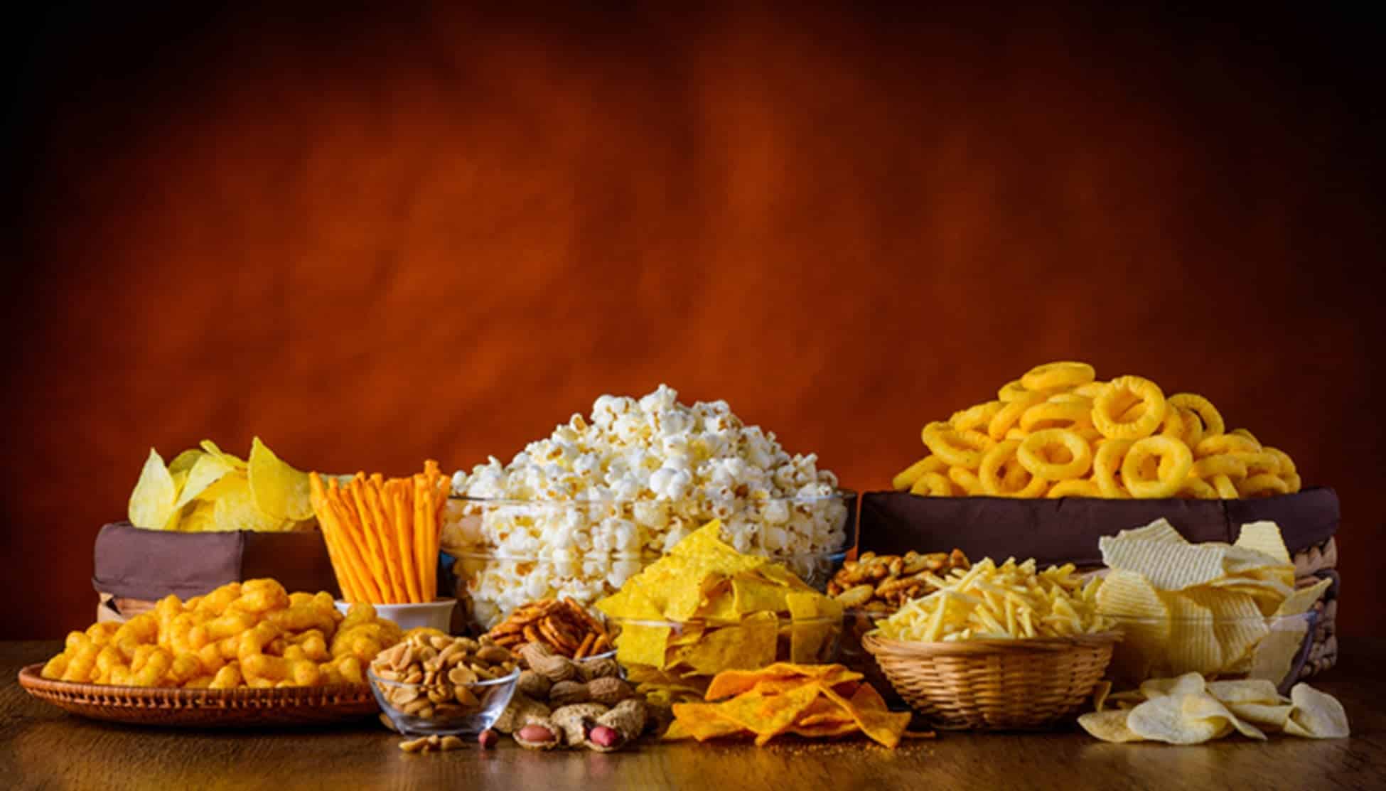 A evolução da indústria de snacks